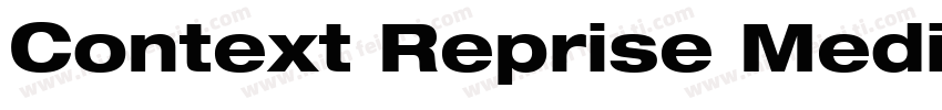 Context Reprise MediumExp SSi Normal字体转换